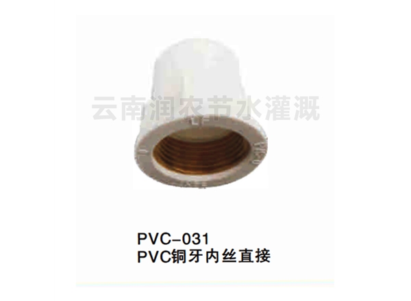 PVC铜牙内丝直接